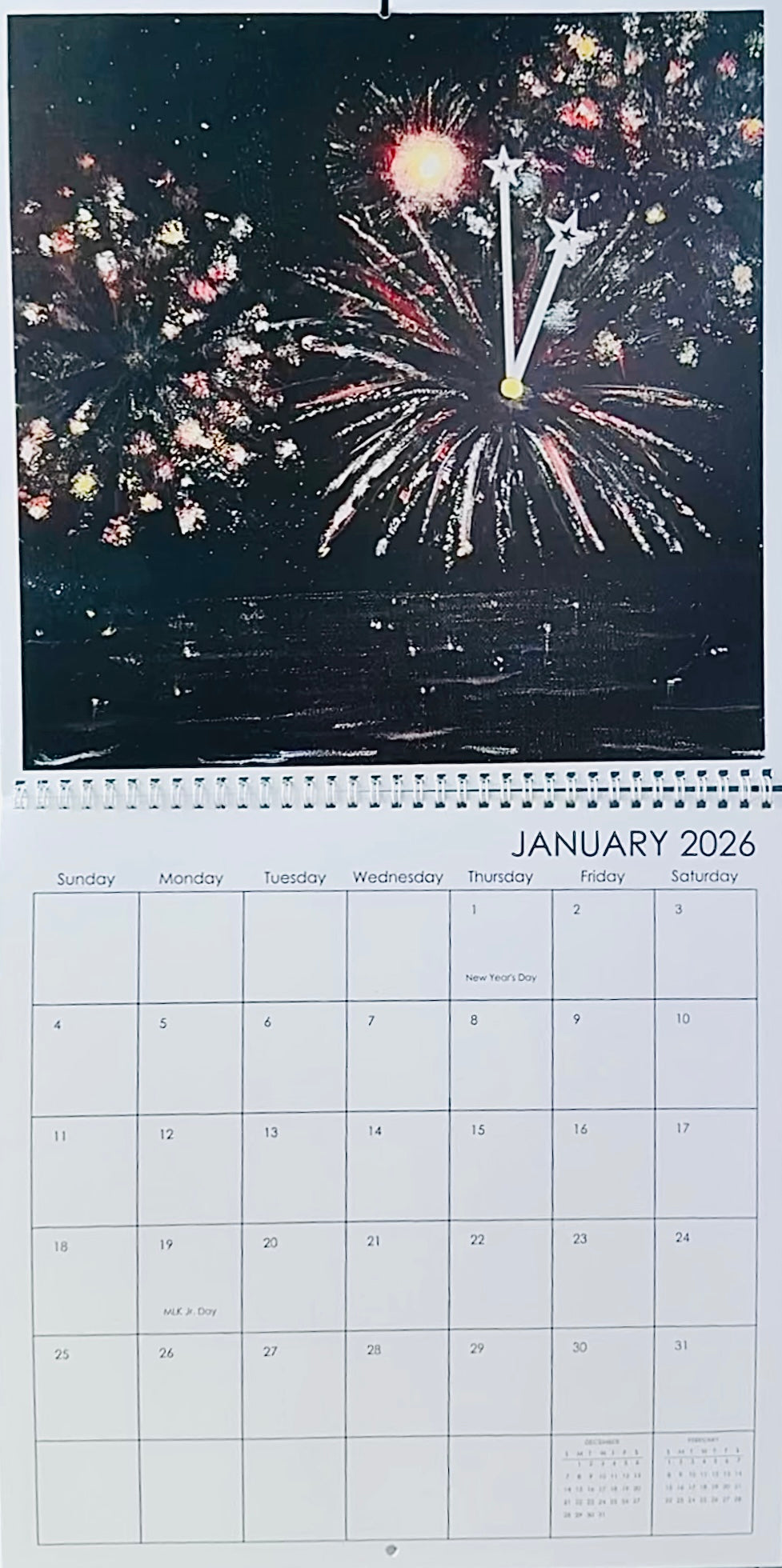 Month Muse Calendar 2026- LIMITED EDITION